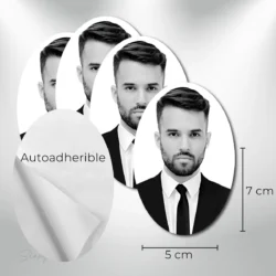 Fotografías Tamaño Diploma con Autoadherible