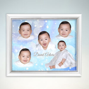 Sesión Fotográfica de Caritas con Enmarcado