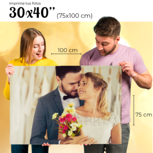 Impresión de Fotografías 30x40 " (75x100 cm)