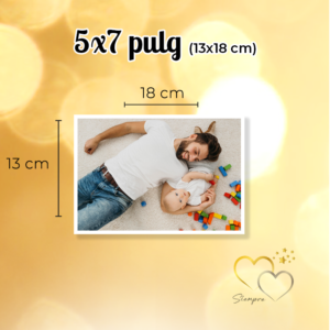 Impresión de Fotografías 5x7 (13x18 cm)