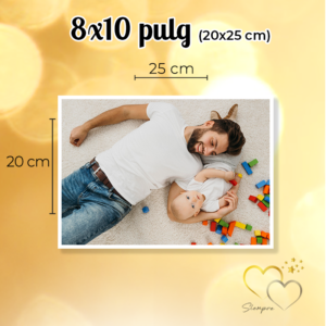 Impresión de Fotografías 8x10 (20x25 cm)